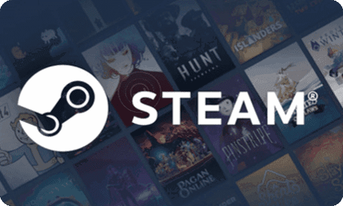 Steam Gift Card online code for PC games and wallet balance